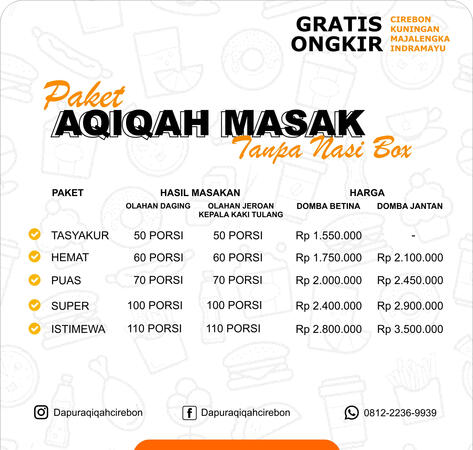 dapur aqiqah cirebon